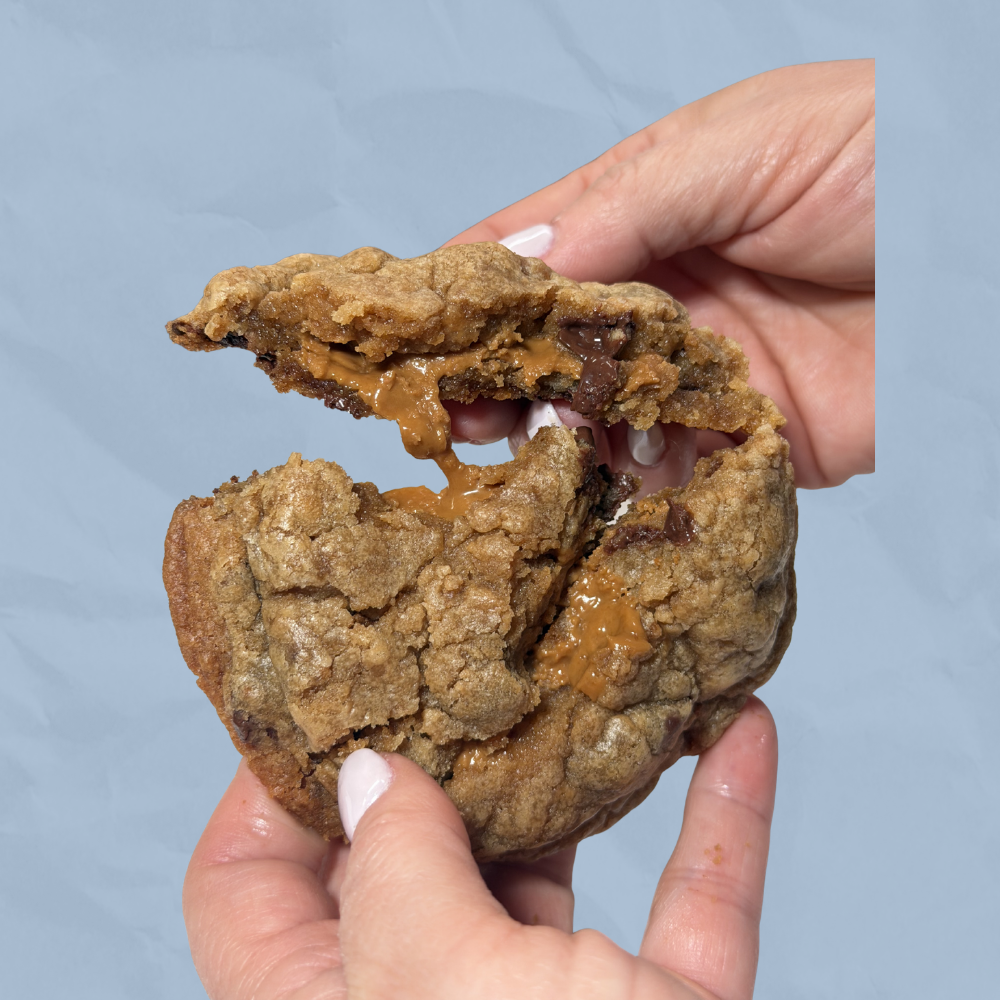 Stuffed Biscoff Cookie Butter Chocolate Chip