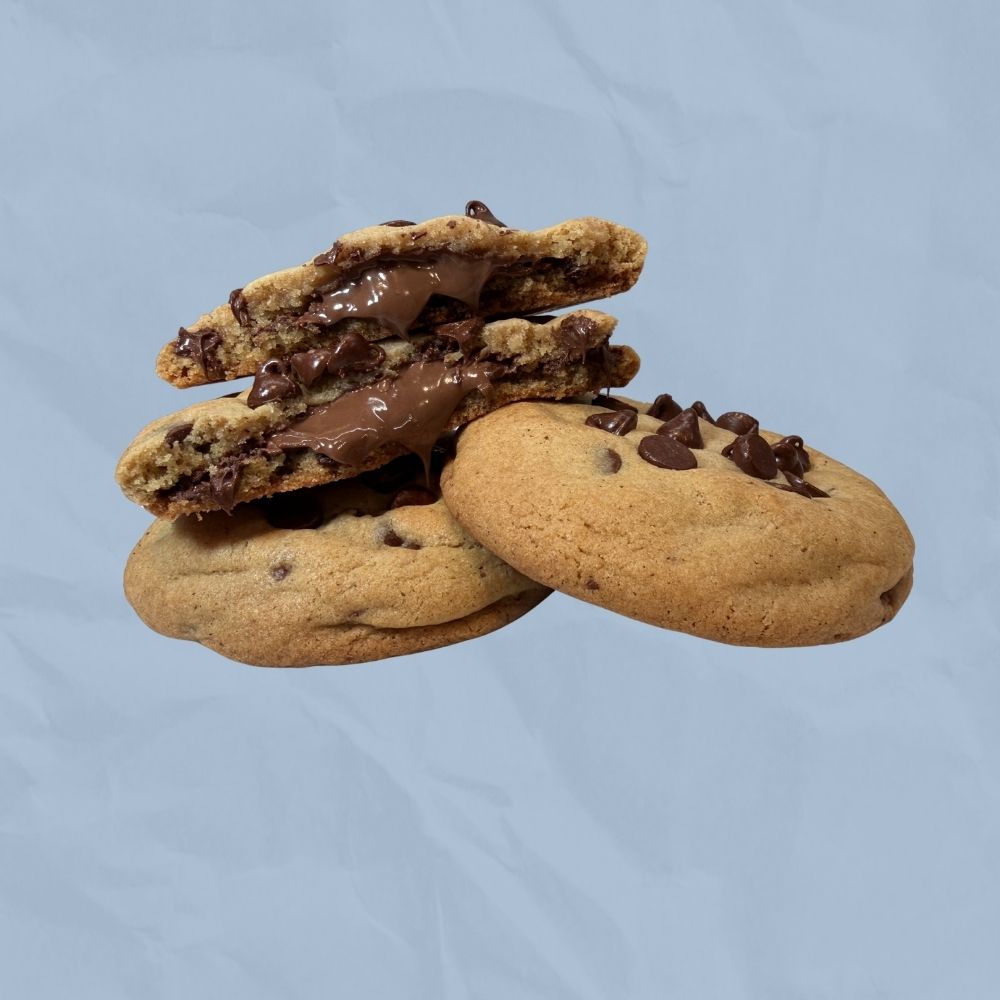 Nutella Stuffed Brown Butter Chocolate Chip