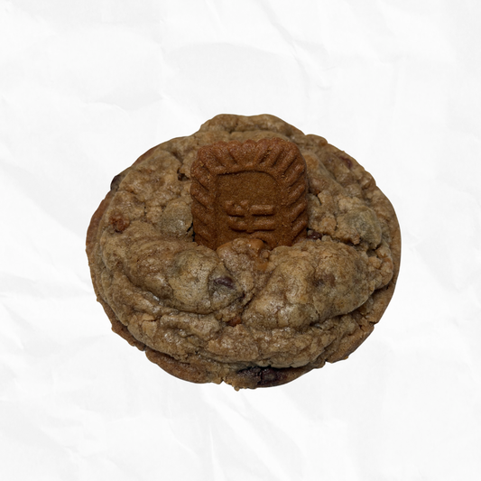Stuffed Biscoff Cookie Butter Chocolate Chip