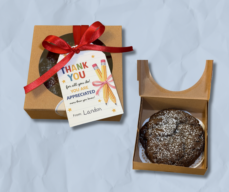 Teacher Appreciation — 1 Cookie Gift Box